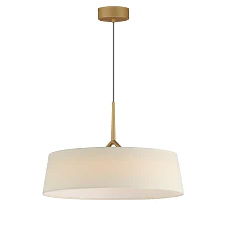 Maxim Lighting Paramount 21'' LED Pendant, Natural Aged Brass 10336OFNAB
